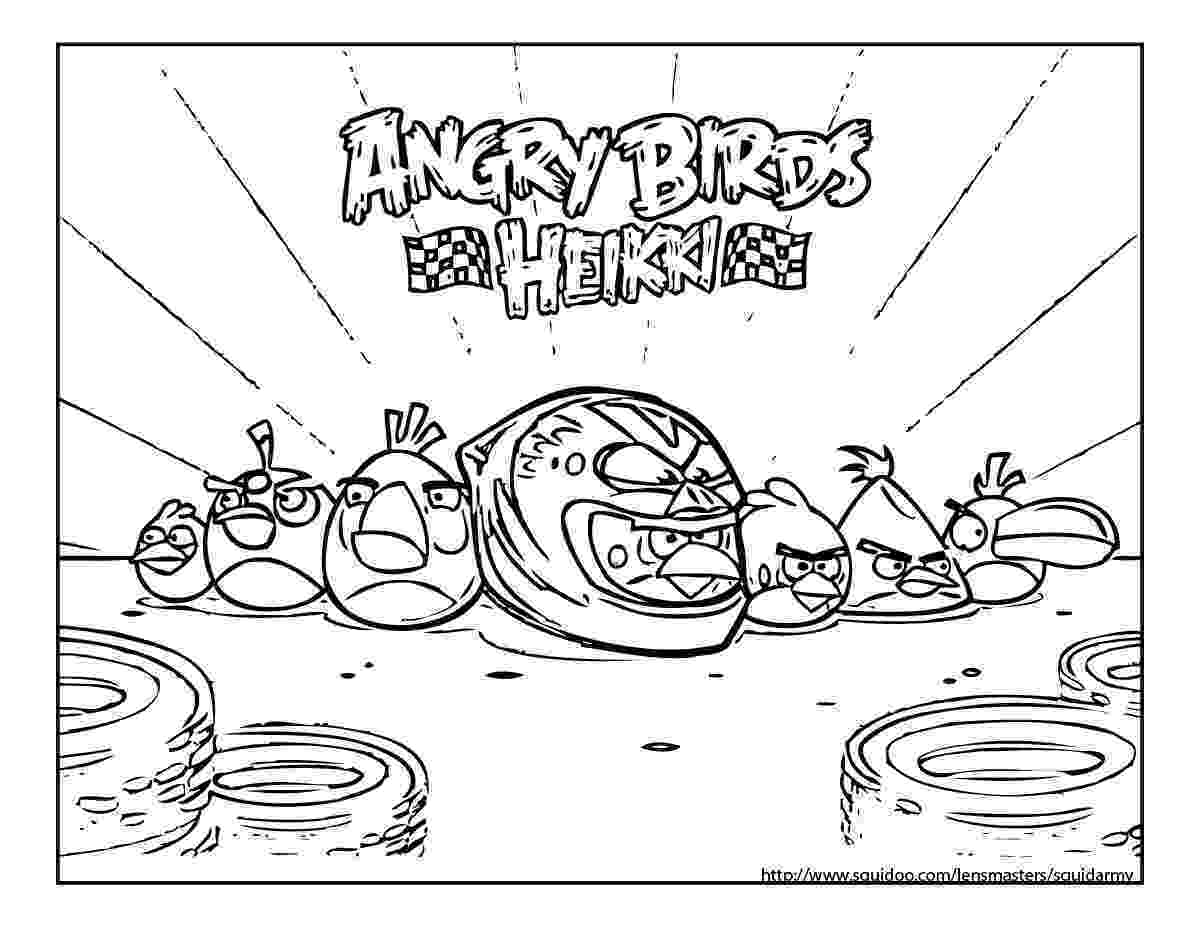 colouring pages angry birds go game coloring pages quotangry birdquot birds go colouring pages angry 