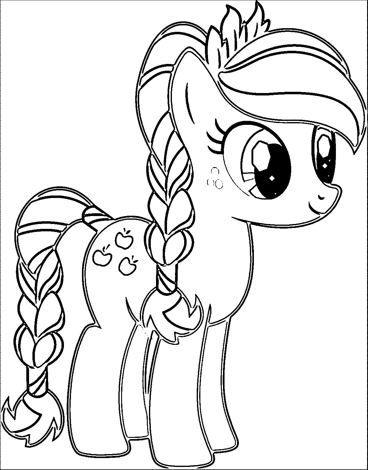 colouring pages little pony my little pony scootaloo coloring page free printable little pony colouring pages 