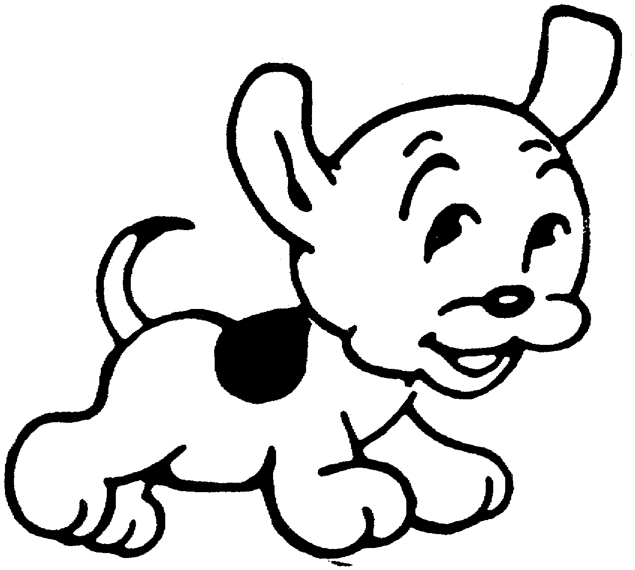colouring pages of a dog free printable puppies coloring pages for kids dog colouring of a pages 