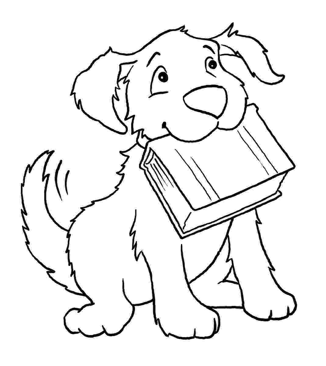 colouring pages of a dog little puppy coloring pages coloring home of a dog colouring pages 