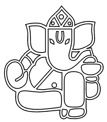 colouring pages of lord ganesha print and coloring kapila image ganesh images ganesha of lord colouring ganesha pages 