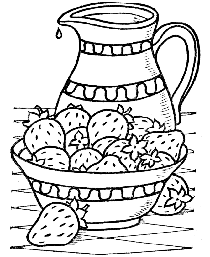 colouring picture of strawberry strawberry coloring pages best coloring pages for kids strawberry picture of colouring 