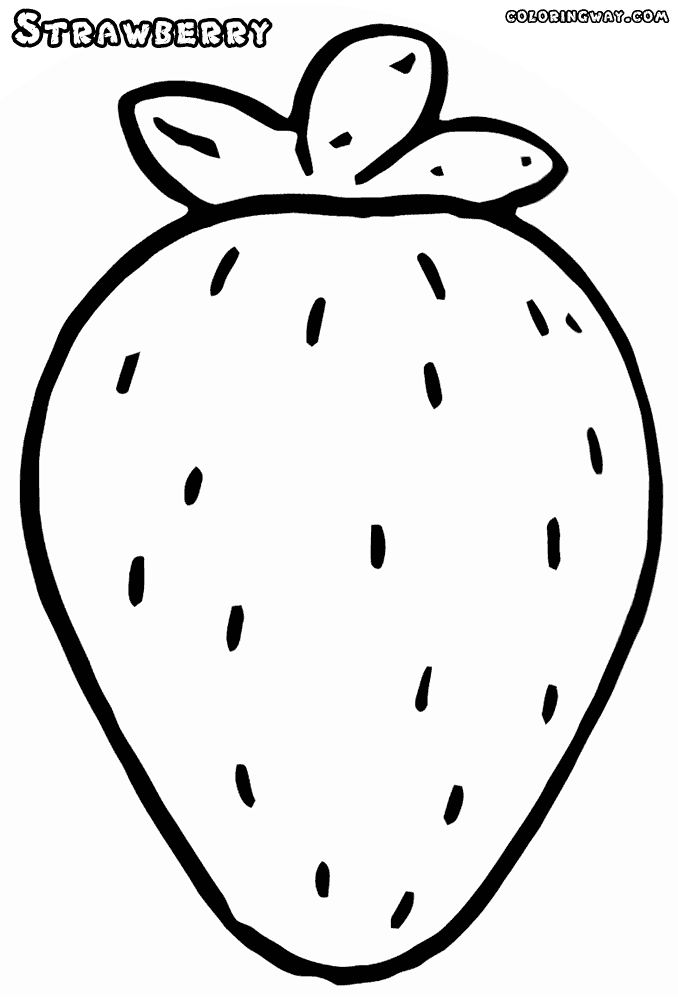 colouring picture of strawberry strawberry coloring pages coloring pages to download and picture strawberry of colouring 