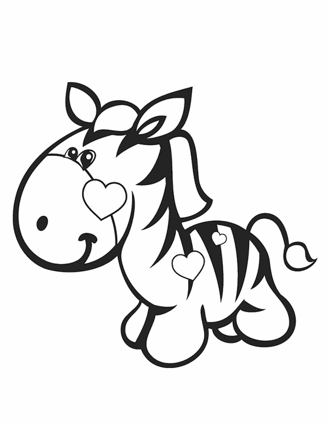 colouring picture of zebra free printable zebra coloring pages for kids colouring zebra of picture 