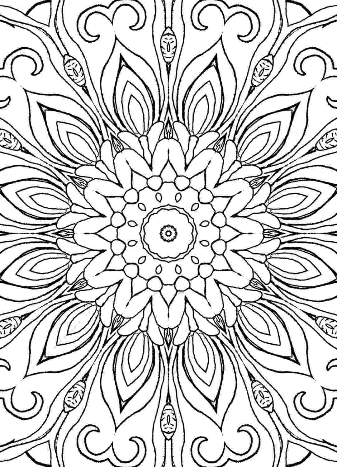 colouring sheets patterns free printable abstract coloring pages for adults patterns sheets colouring 