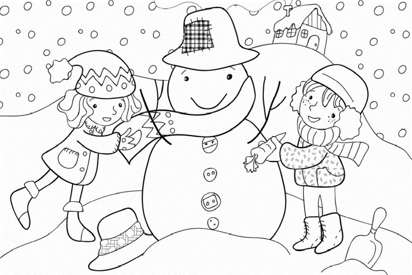 colouring sheets winter winter season coloring pages crafts and worksheets for colouring sheets winter 