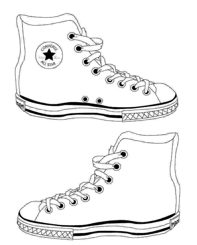 converse shoe coloring sheet drawing on converse ideas at getdrawingscom free for coloring sheet shoe converse