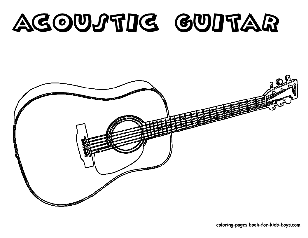 cool guitar coloring pages amazing acoustic guitar printables wood guitars free cool guitar coloring pages 