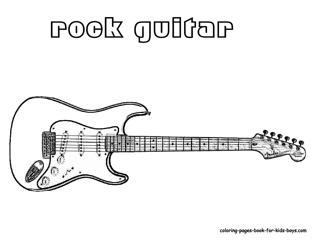 cool guitar coloring pages bass guitar coloring pages getcoloringpagescom cool coloring guitar pages 