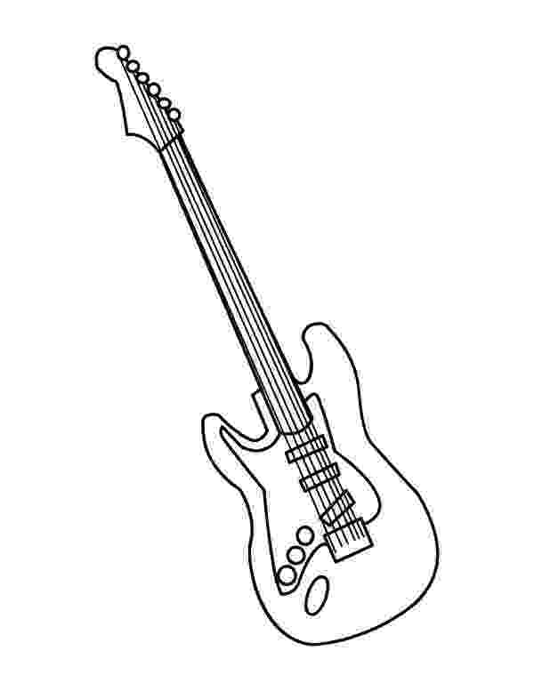 cool guitar coloring pages coloring for kids and colouring pages on pinterest coloring guitar pages cool 