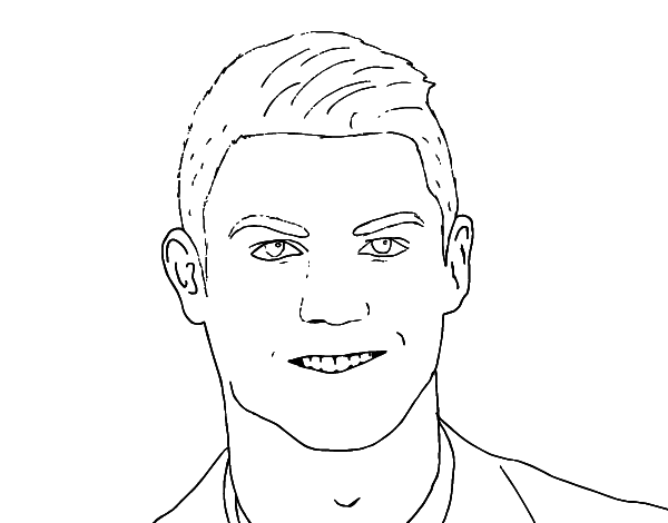 cr7 pictures color christiano ronaldo free coloring pages cr7 color pictures 