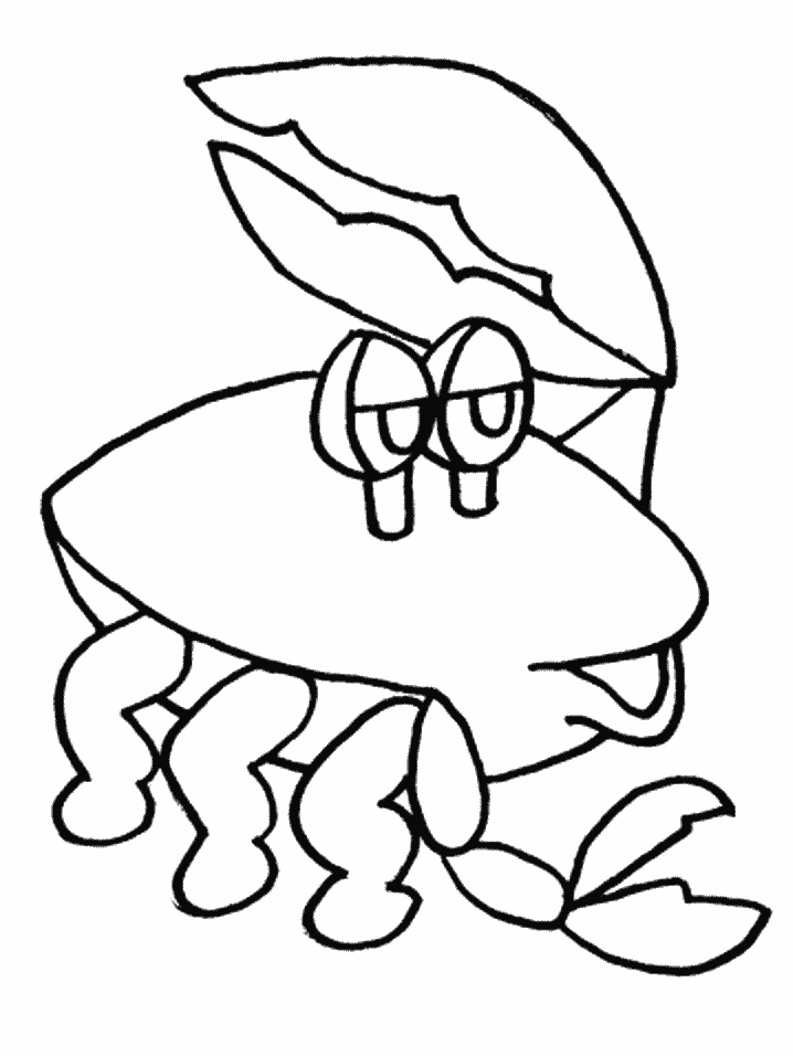 crab pictures to colour free printable crab coloring pages for kids colour to pictures crab 