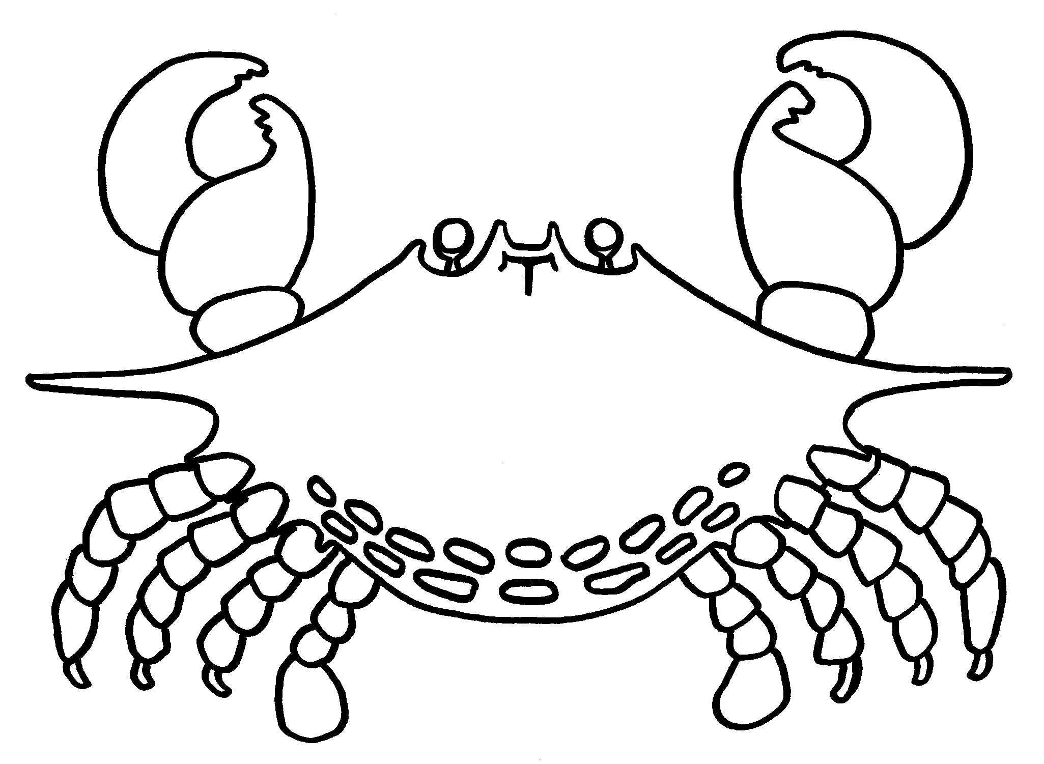 crab pictures to colour free printable crab coloring pages for kids pictures colour to crab 