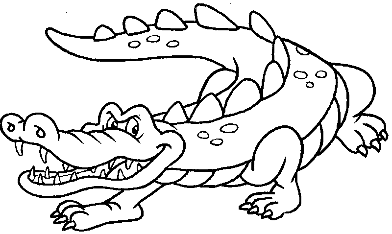 crocodile colouring page bermulanya di prasekolah ini buaya oh buaya colouring crocodile page 