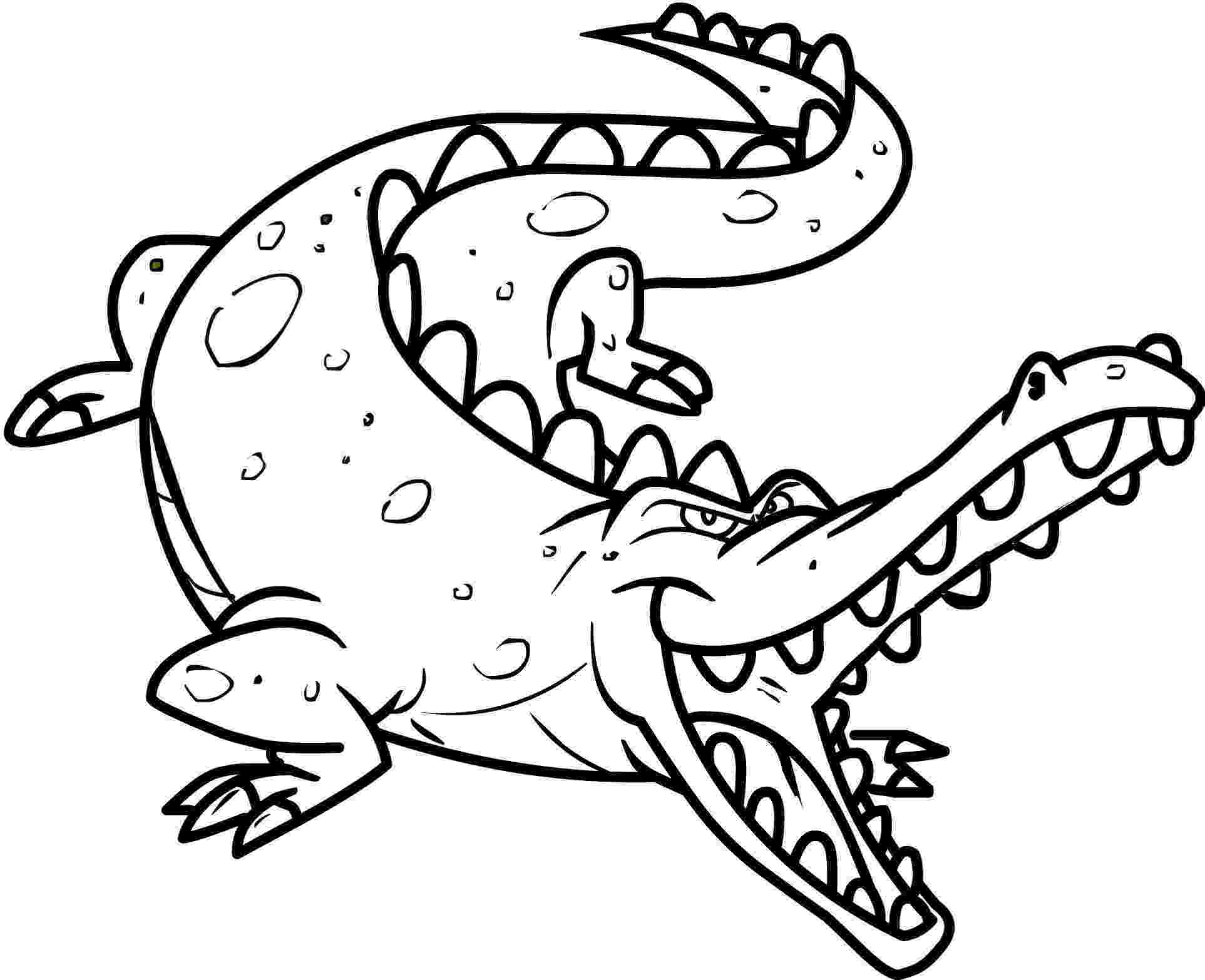 crocodile colouring page free coloring pages crocodiles page crocodile colouring 