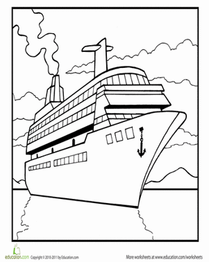 cruise coloring pages cruise ship drawing at getdrawings free download coloring cruise pages 