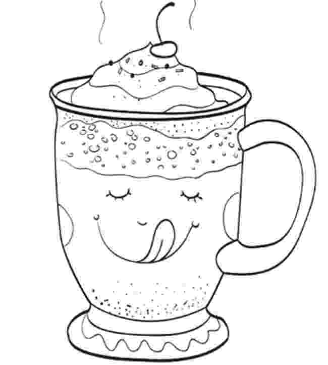 cup coloring page my cup overflows tea and coffee coloring page cup 