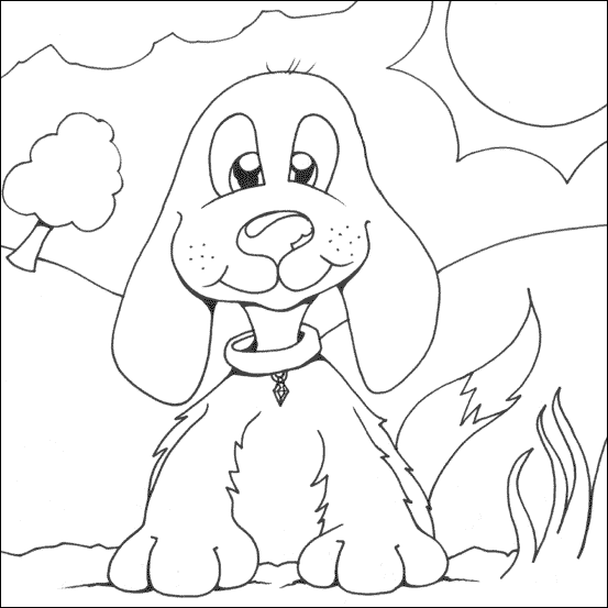 cute dog pictures to colour cute puppy coloring pages getcoloringpagescom to colour pictures cute dog 