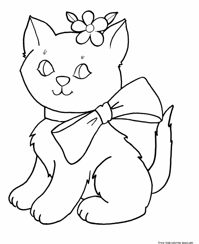 cute kitten colouring pages kitten coloring pages getcoloringpagescom colouring cute kitten pages 