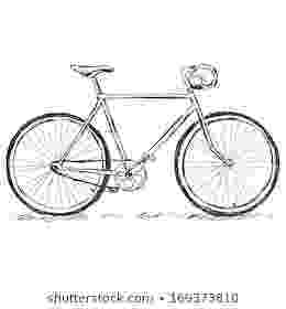 cycle sketch bike drawings images stock photos vectors shutterstock cycle sketch 