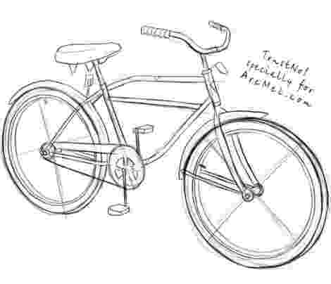 cycle sketch how to draw a bike step by step arcmelcom sketch cycle 
