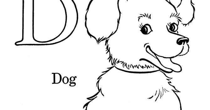 d is for dog d is for dog coloring page free printable coloring pages for is dog d 