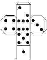 dice pattern dice cutout paper cube cube template cube pattern pattern dice 