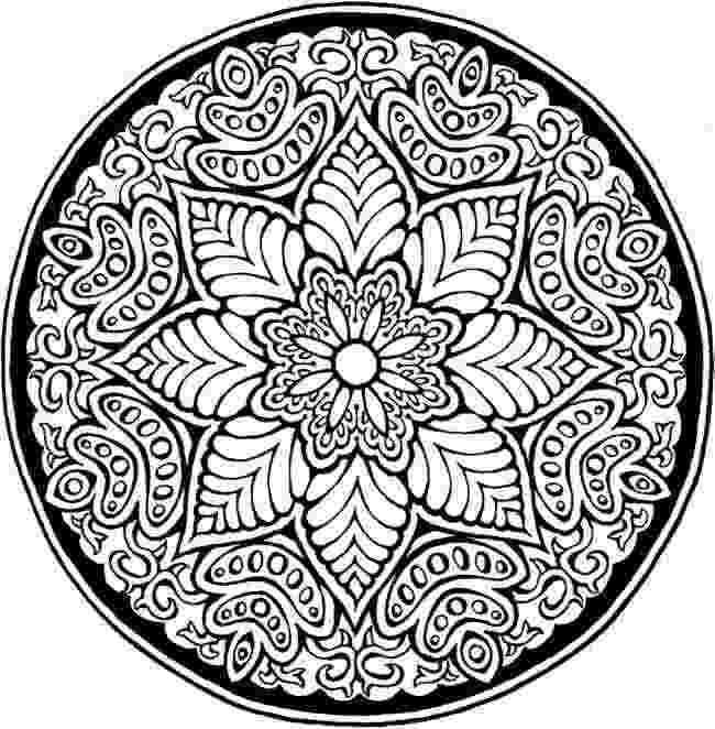 difficult mandala coloring pages quotthe big flowerquot mandala difficult mandalas for adults coloring mandala difficult pages 