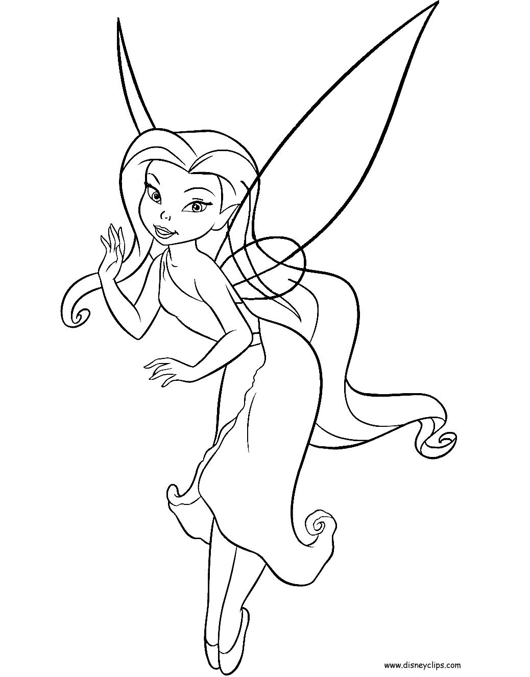 disney fairy pictures to color fawn beautiful disney fairies coloring page download to color fairy pictures disney 