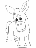 dltk coloring pages farm animals donkey crafts for kids farm pages animals dltk coloring 