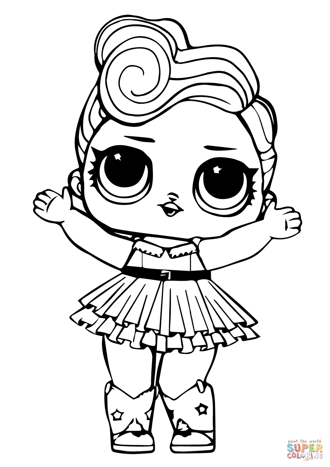 dolls coloring pages lol doll luxe coloring page free printable coloring dolls coloring pages 