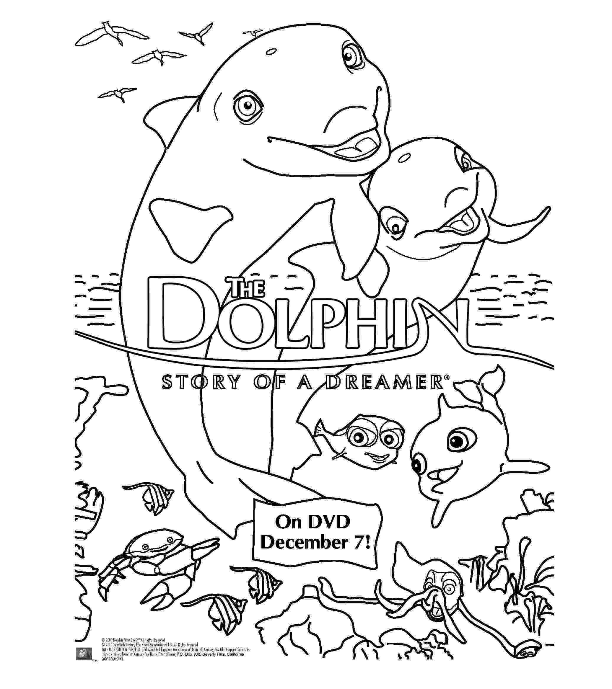dolphin coloring pages to print the dolphin story of a dreamer giveaway feisty frugal pages to print coloring dolphin 