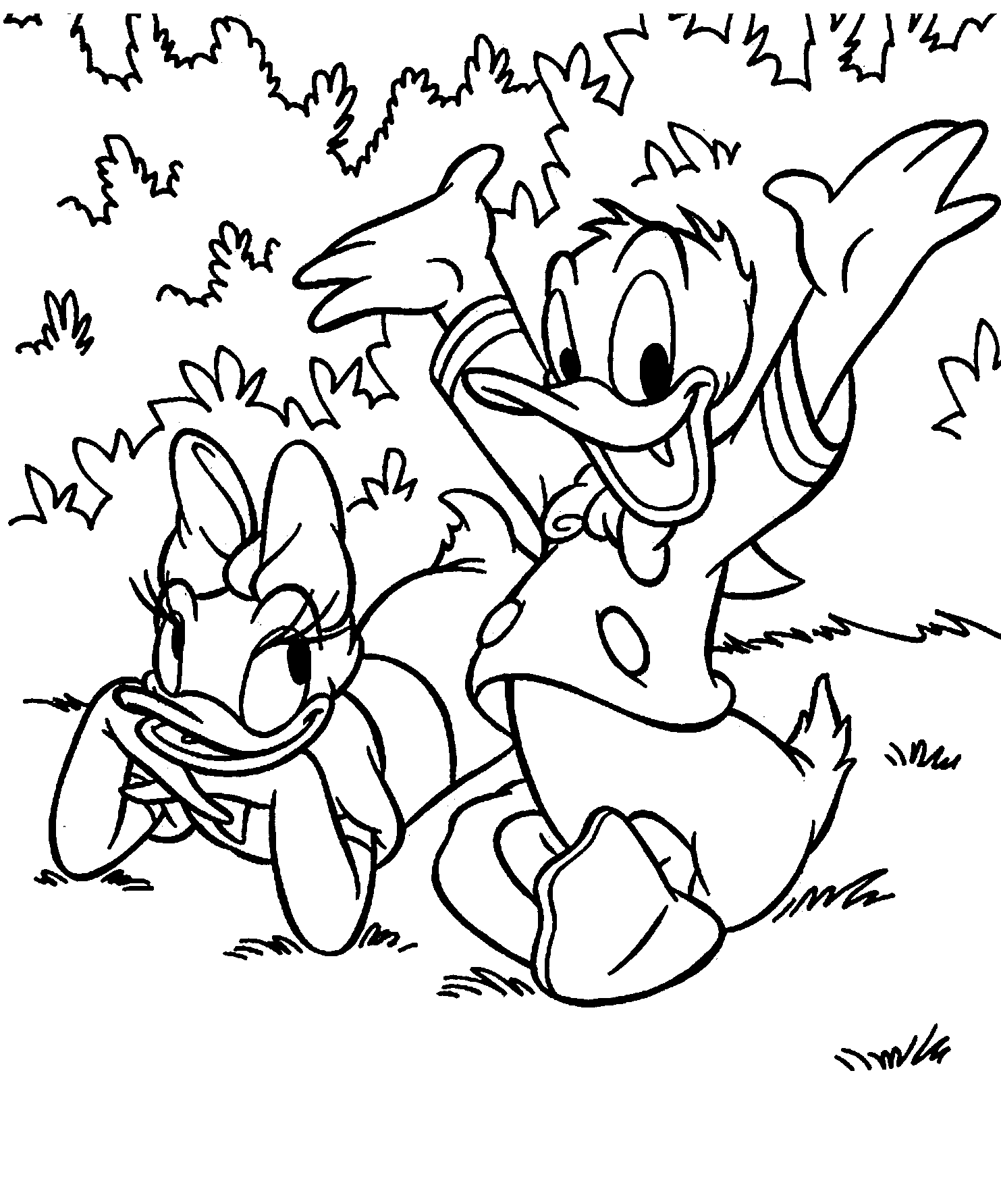 donald and daisy coloring pages donald and daisy coloring pages pages and daisy donald coloring 