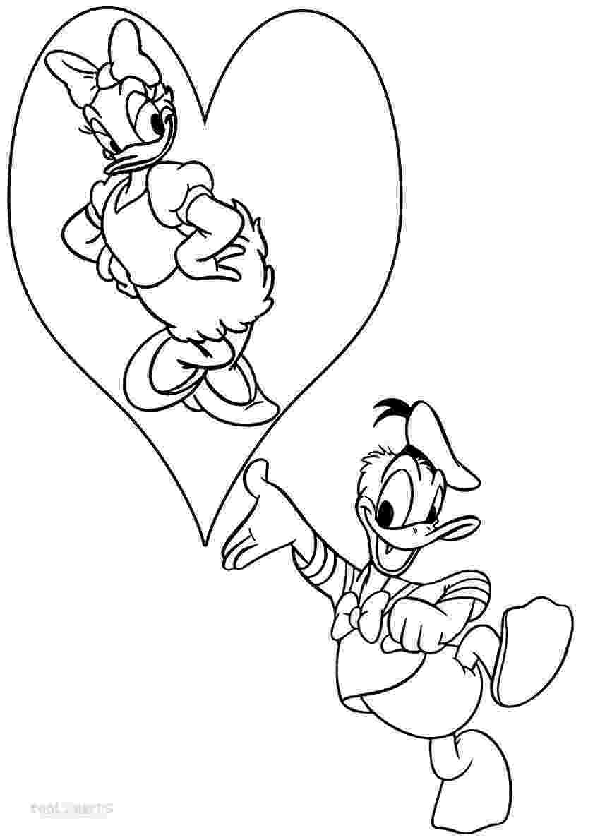 donald and daisy coloring pages donald and daisy duck coloring pages disney39s world of daisy coloring and donald pages 
