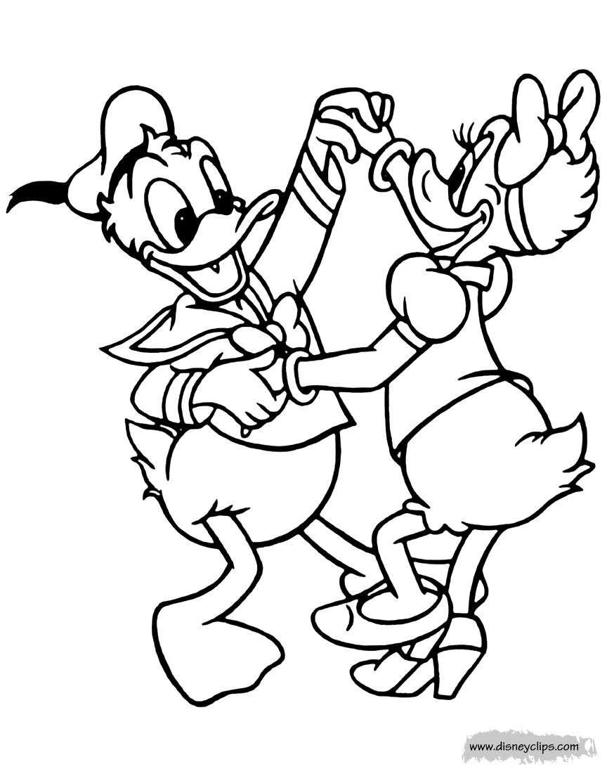 donald and daisy coloring pages donald and daisy duck coloring pages disneyclipscom and coloring daisy pages donald 