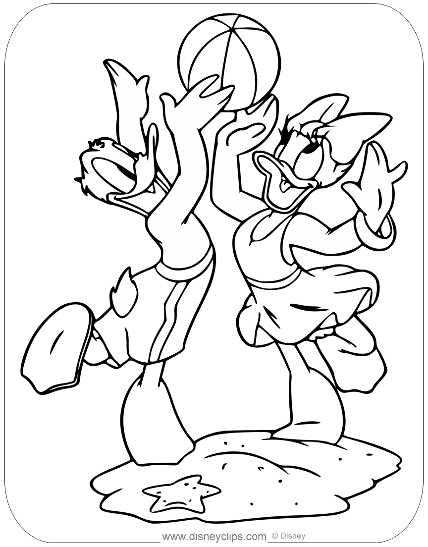 donald and daisy coloring pages printable donald duck coloring pages for kids cool2bkids daisy and donald pages coloring 