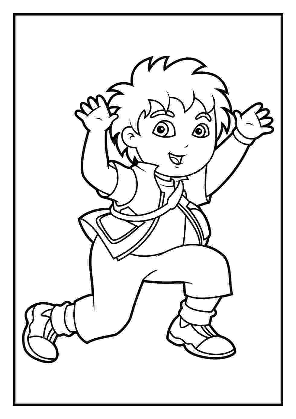 dora colouring dora coloring pages diego coloring pages dora colouring 1 2