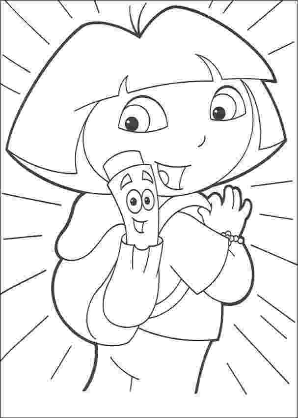 dora free download or print this amazing coloring page dora the dora free 