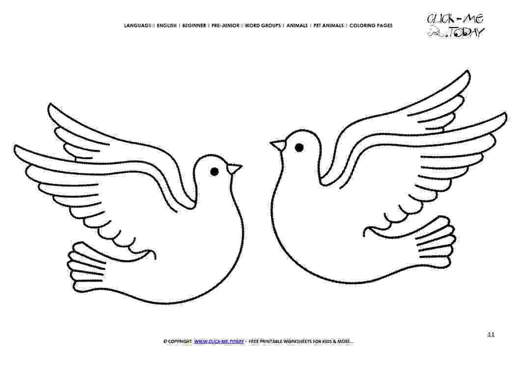 doves coloring pages 12 days of christmas coloring pages thecatholickidcom pages coloring doves 