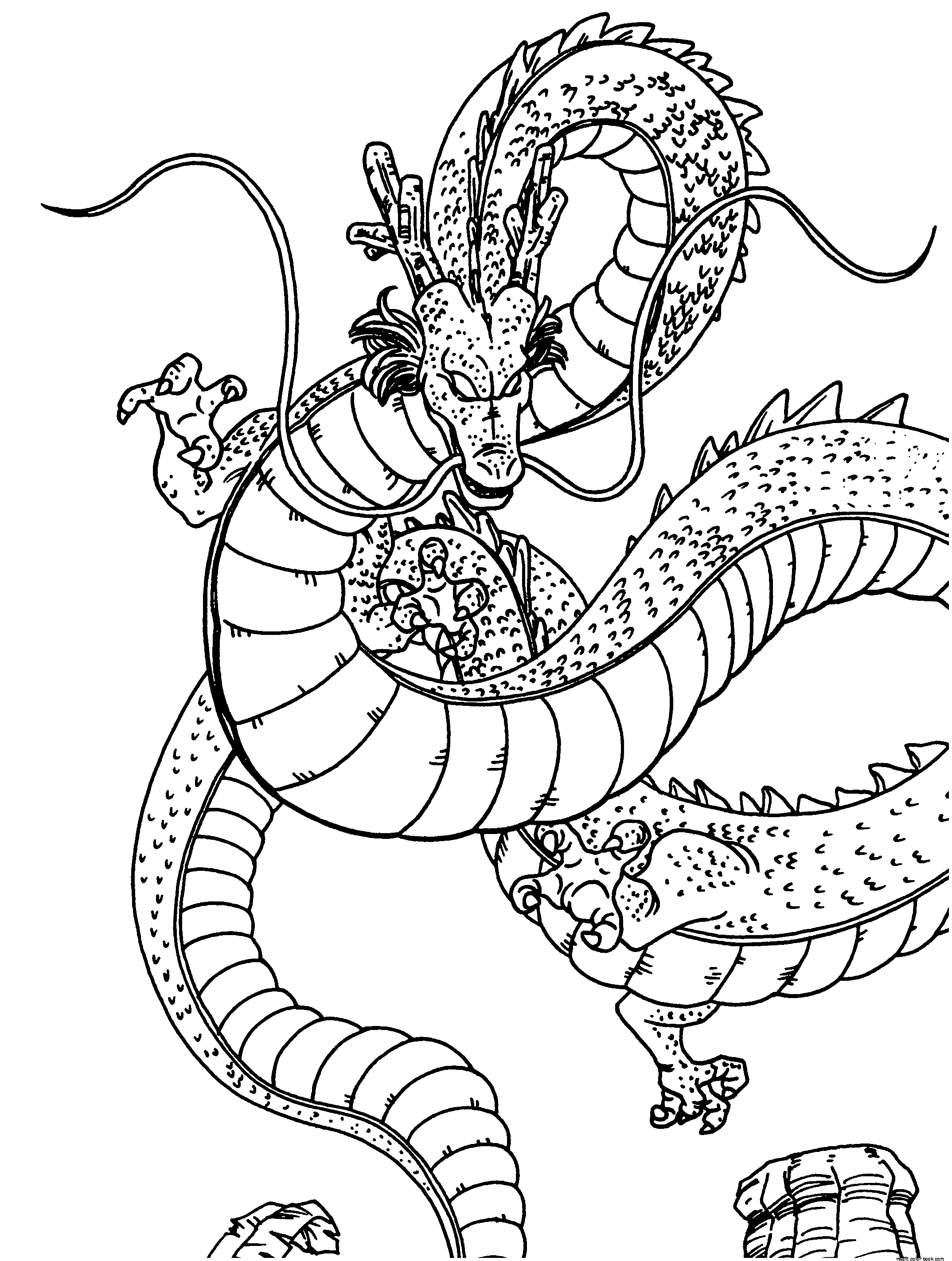 dragon ball z color dragon ball coloring pages best coloring pages for kids color dragon z ball 