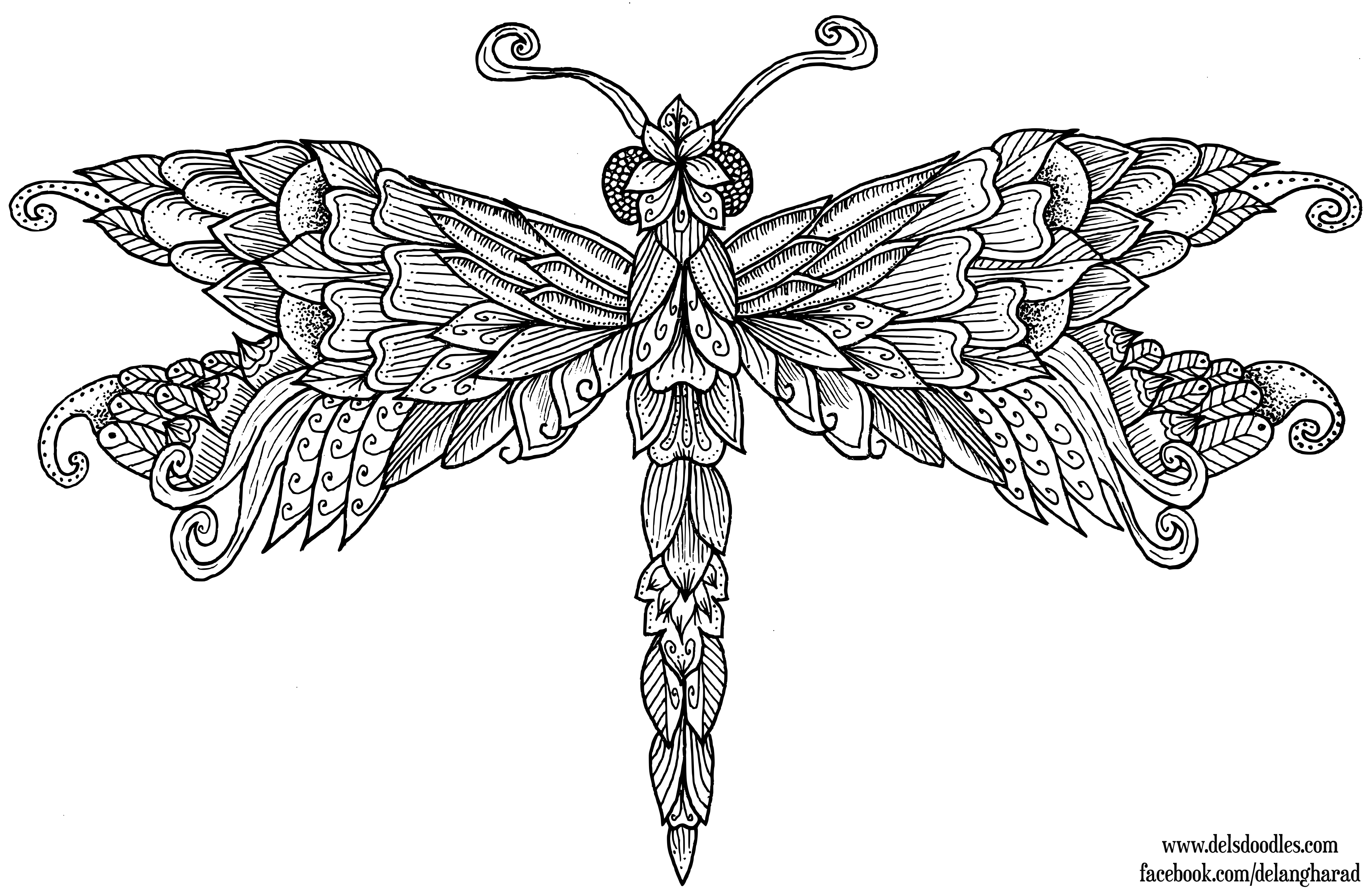 dragonfly coloring page kid39s corner abc pest control pest control fort myers page coloring dragonfly 