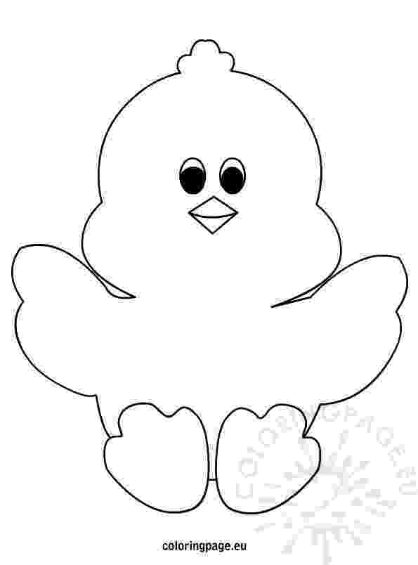 easter chick colouring free printable easter egg chick coloring pages simple easter colouring chick 