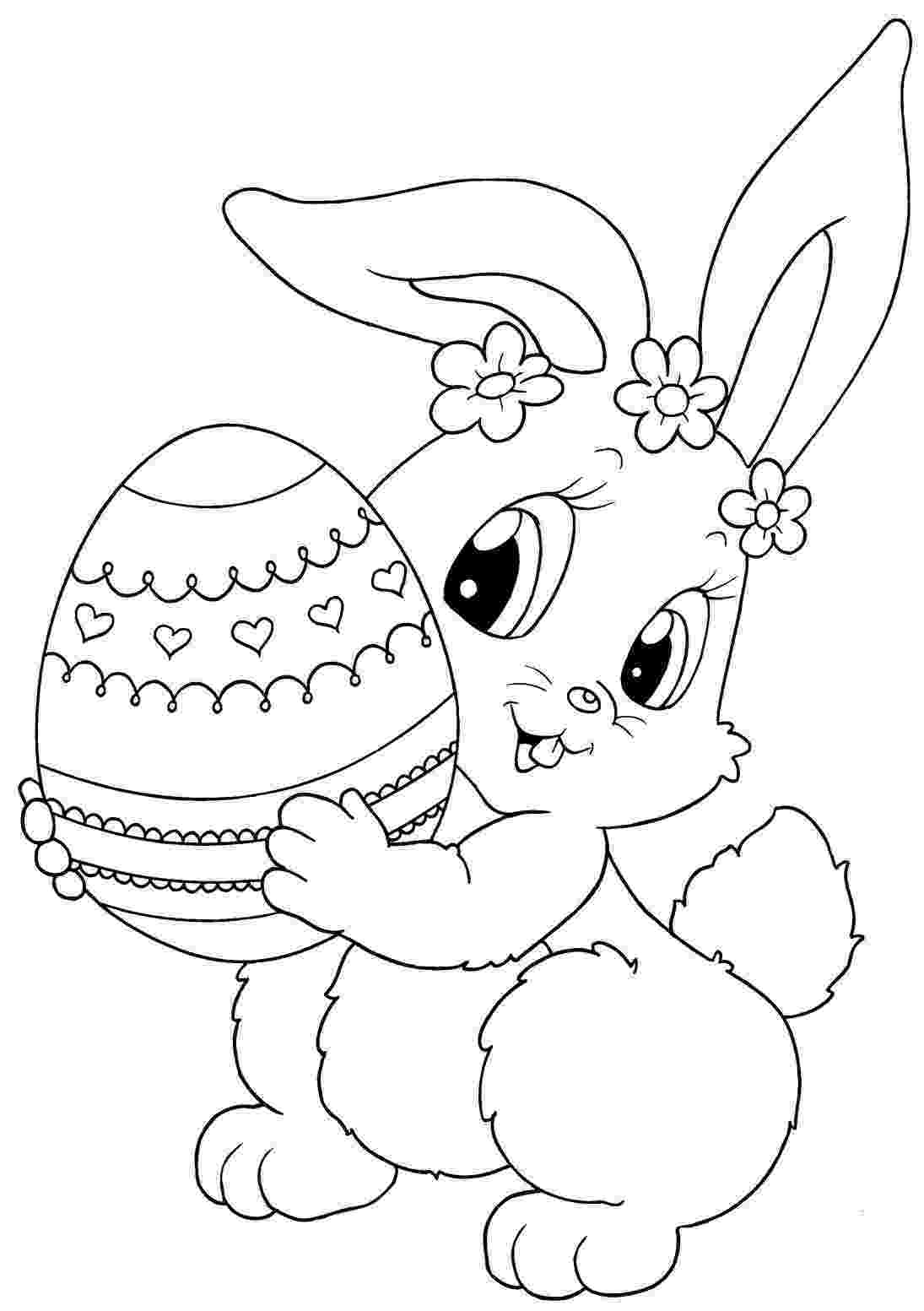 easter coloring made by joel easter coloring sheet hunt for the eggs easter coloring 