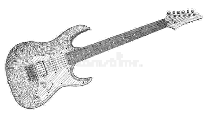 electric guitar sketch how to draw a les paul step by step string musical sketch electric guitar 
