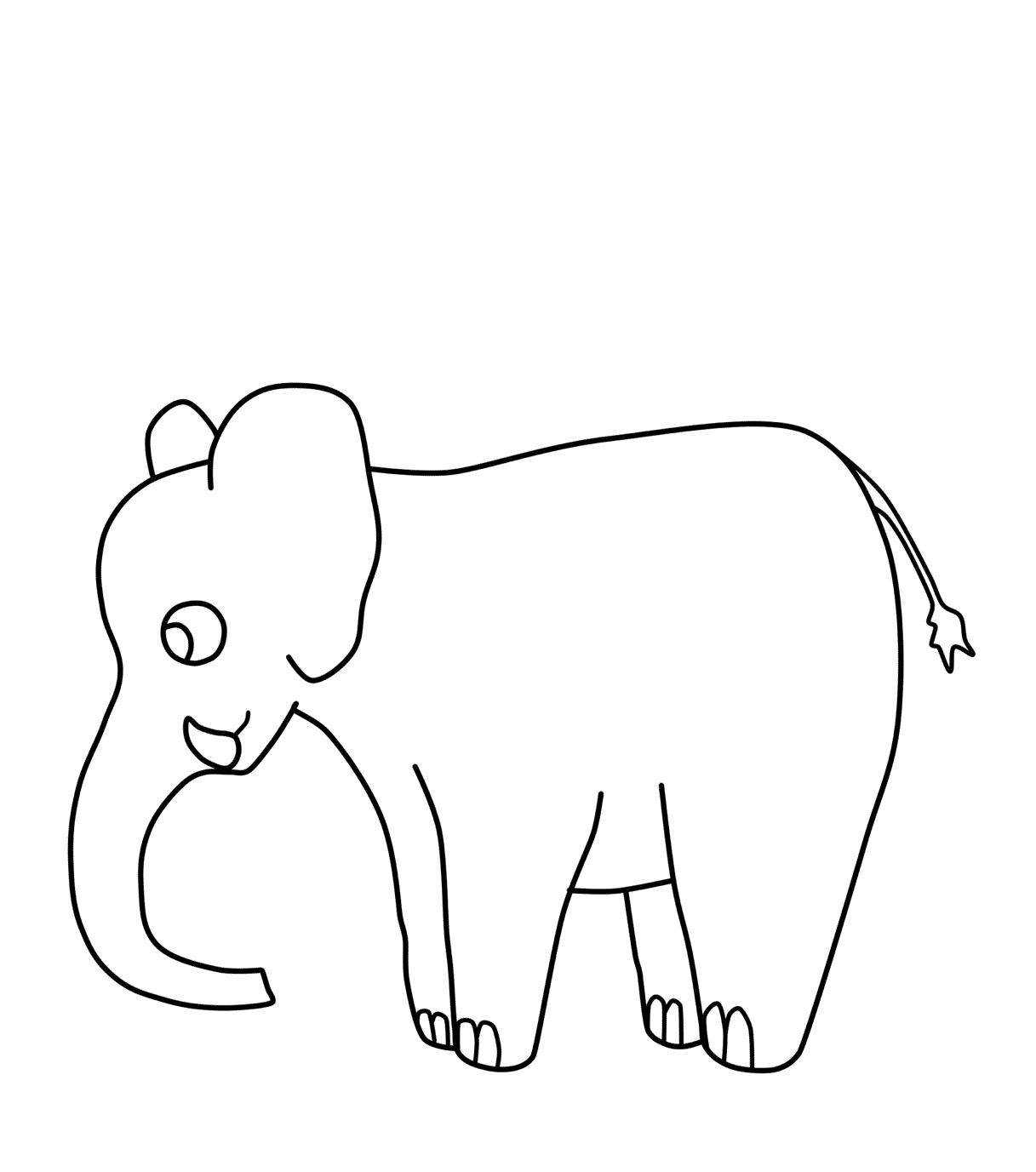 elephant pictures to color baby elephant coloring pages animal color elephant pictures to 