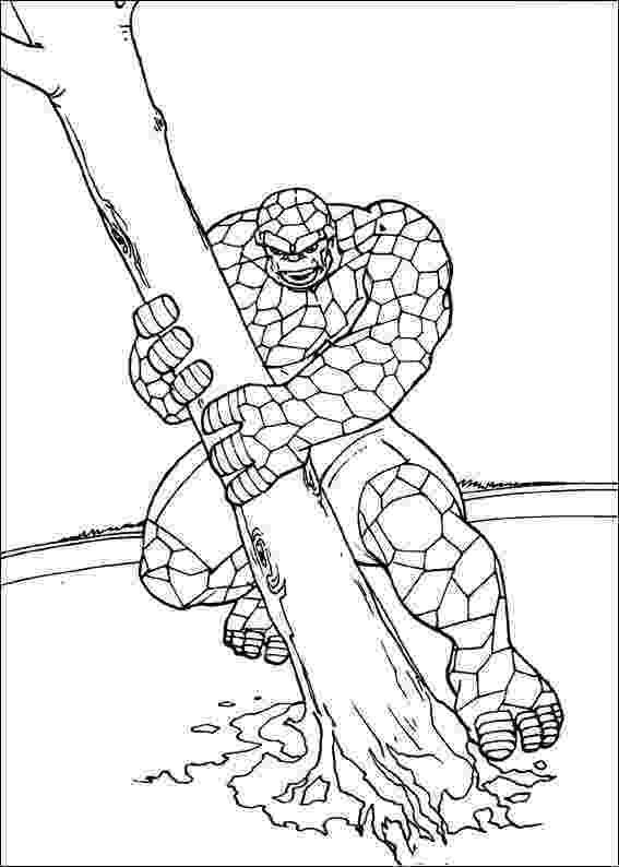 fantastic 4 coloring pictures the fantastic four are running together coloring page pictures coloring 4 fantastic 