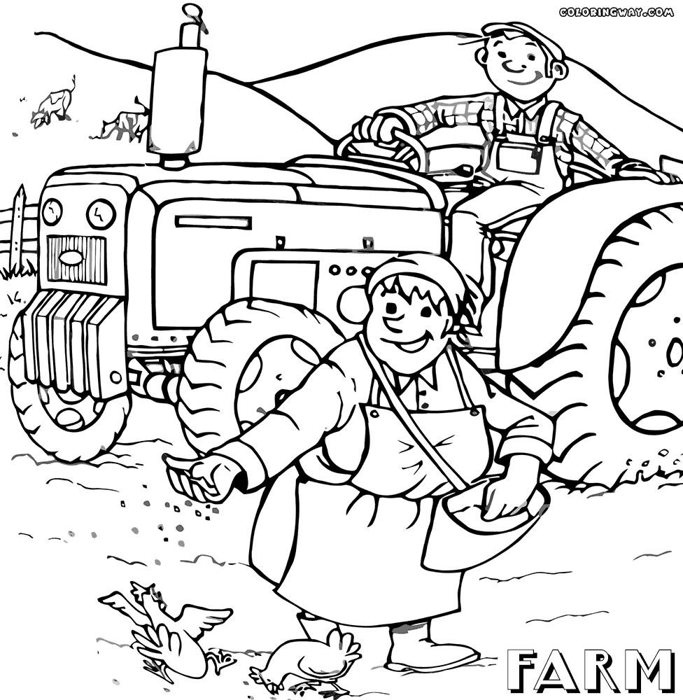 farm coloring pages farm coloring pages getcoloringpagescom pages coloring farm 
