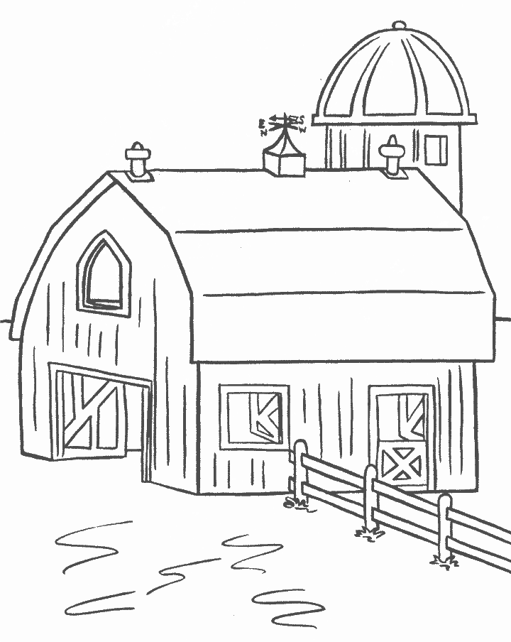 farm house coloring pages farm3 homes coloring pages coloring page book for kids house pages farm coloring 