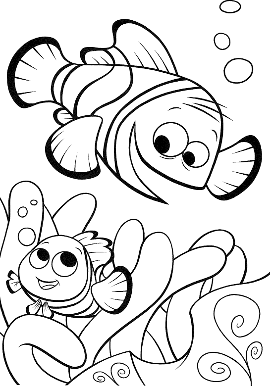 finding nemo coloring page disney finding nemo fish coloring pages to drawing pictures nemo coloring page finding 
