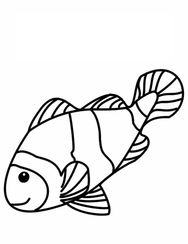fish color page fish coloring pages for kids preschool and kindergarten color fish page 1 1